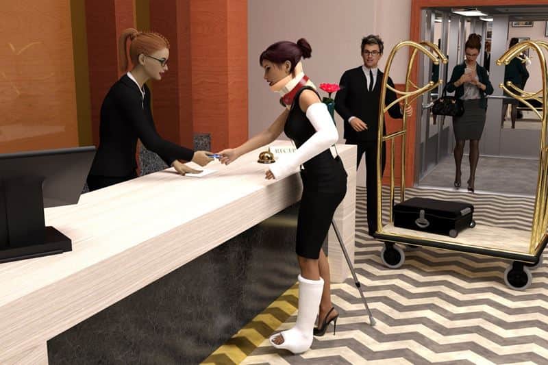 החליקה בסמינר בבית מלון...    האם זאת תאונת עבודה?